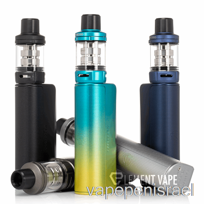 ערכת התחלה חד פעמית Vape Israel Vaporesso Gen 80 S 80w [itank 2] כסף